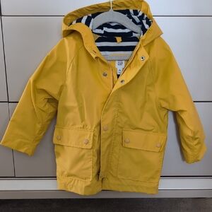 GAP Kids Yellow Hooded Jacket